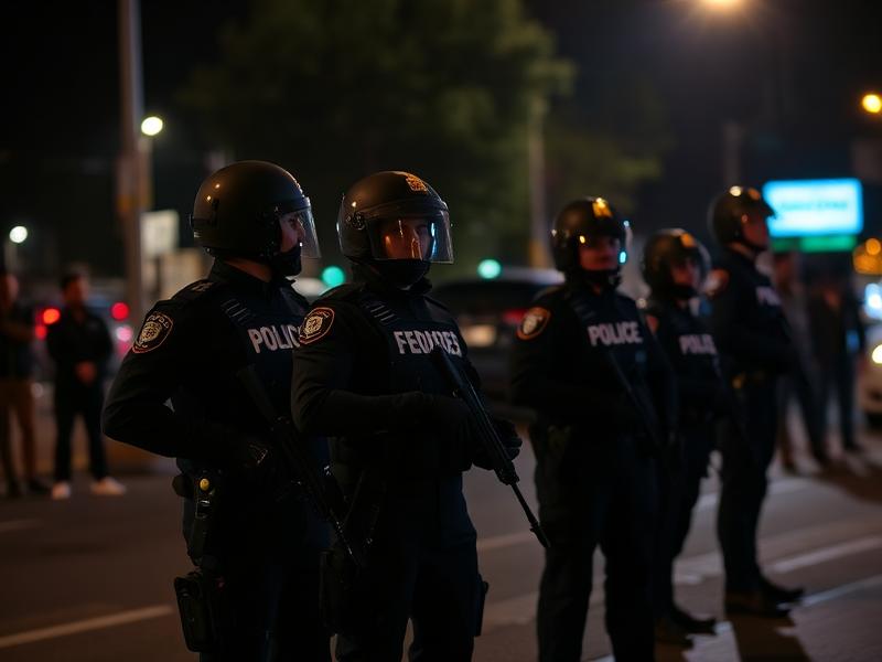 Despliegan operativo conjunto en la Zona Dorada